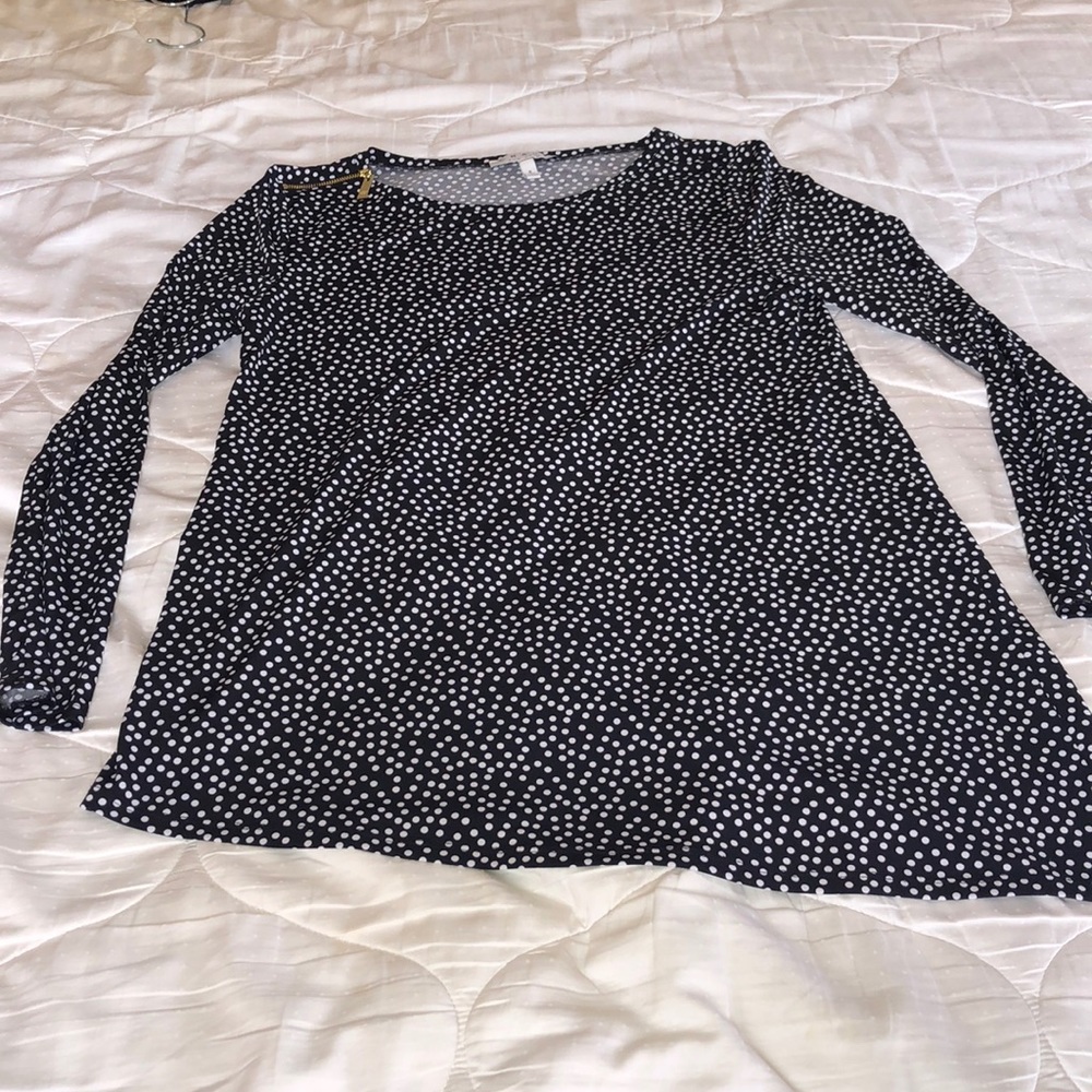 Dressy asymmetrical hem tunic